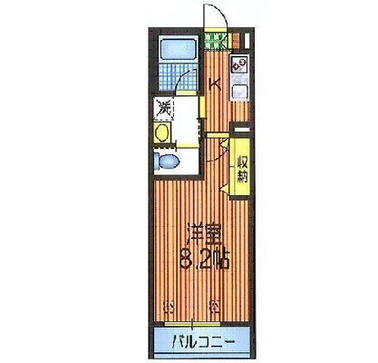 小田急線賃貸マンション・1K
