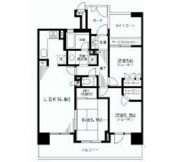 東京都渋谷区富ヶ谷２丁目 賃貸マンション 3LDK